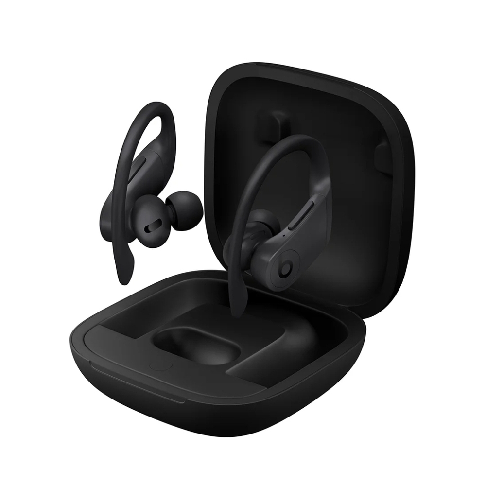 Black Wireless Earbuds with Charging Case